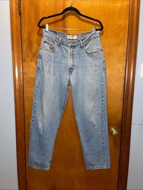 Levi's Men's Relaxed Straight-Leg Jeans in Light Blue Denim